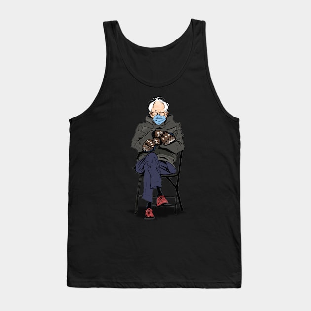 Bernie's Mittens Tank Top by kylewillis